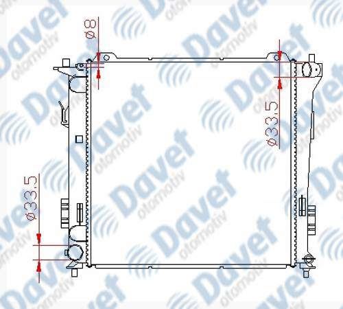 VAL-701626 Radyator Cee D 3 5 Portes Ed